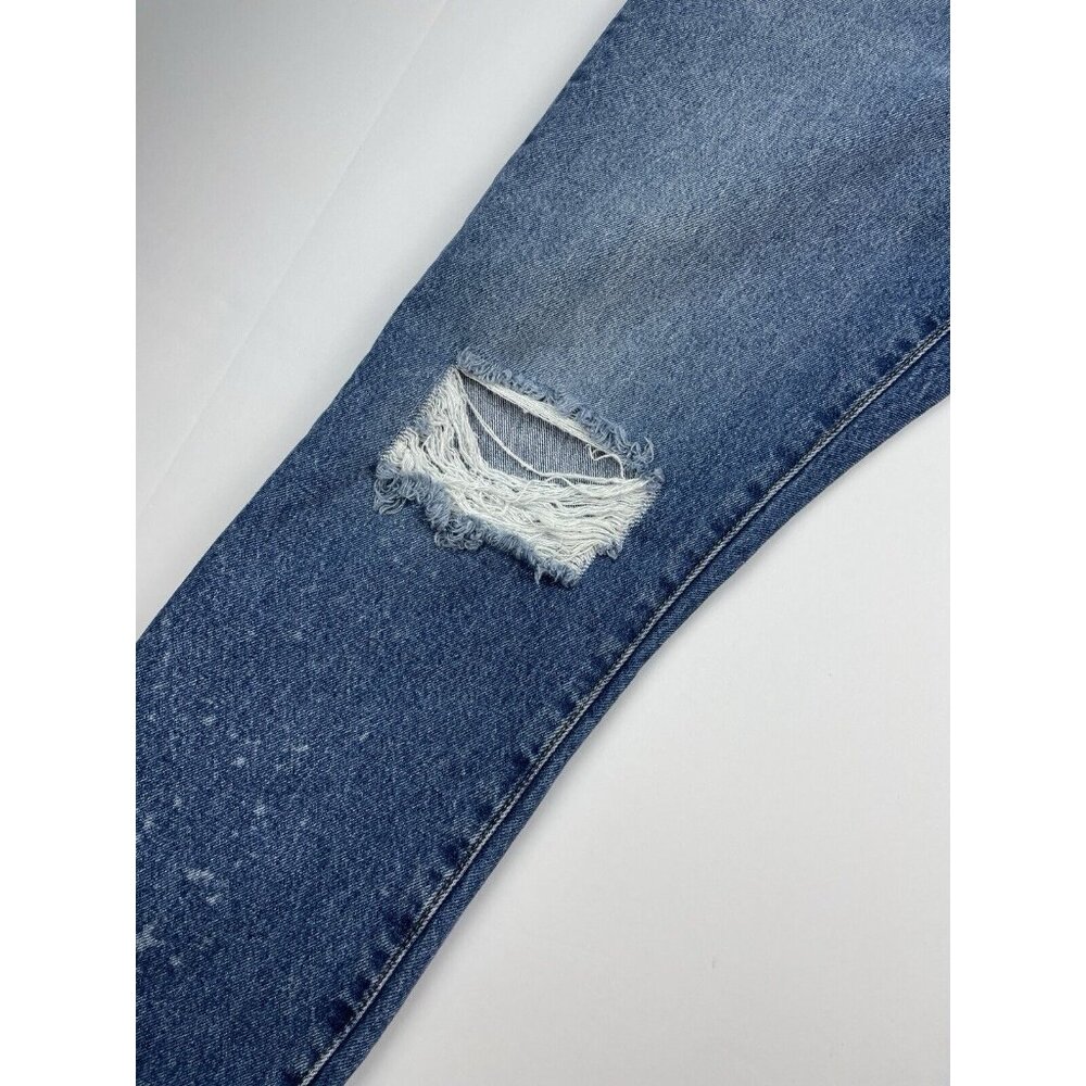 Levi's Premium 501 Original Cropped Women's Sz 31x26 Button Fly Distressed Jeans - Picture 8 of 16